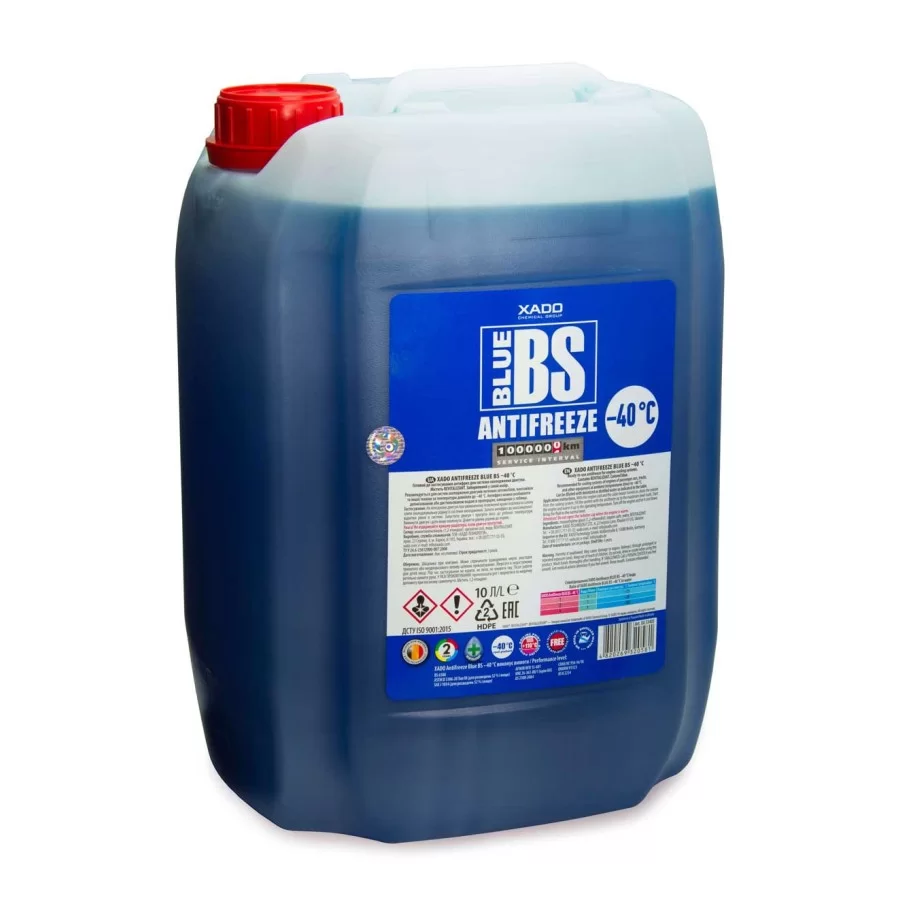 Antifreeze XADO Antifreeze Blue BS -40°С 10 L